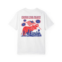 Collector's Finish the Fight Tee — Back, White | Dallas Republican Convention