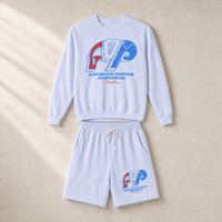 Vintage GOP Set — Crewneck + Shorts — Set, Hydrangea | Dallas Republican Convention