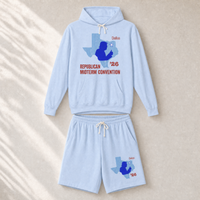 Texas Trump Navy/Red Set — Hoodie + Shorts — Set, Hydrangea | Dallas Republican Convention