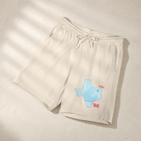 Texas Trump Baby-Blue/Red Lounge Shorts — Context, Ivory | Dallas Republican Convention