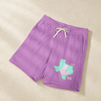 Texas Trump Green/Pink Lounge Shorts — Context, Neon Violet | Dallas Republican Convention