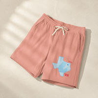 Texas Trump Baby-Blue/Red Lounge Shorts — Context, Peachy | Dallas Republican Convention