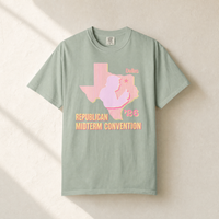 Texas Trump Sunburst Tee — Front, Bay | Dallas Republican Convention