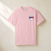 Dallas ♥ GOP + Boots 2-Sided Tee — Front, Blossom | Dallas Republican Convention