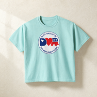 Dallas ♥ GOP Boxy Tee — Front, Chalky Mint | Dallas Republican Convention