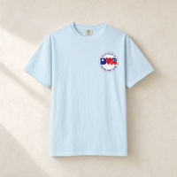 Dallas ♥ GOP + Boots 2-Sided Tee — Front, Chambray | Dallas Republican Convention