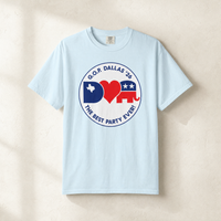 Dallas ♥ GOP Tee — Front, Chambray | Dallas Republican Convention