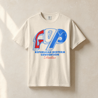 Vintage GOP Tee — Front, Ivory | Dallas Republican Convention