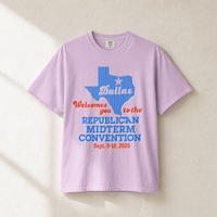 Dallas Welcomes You '26 Tee — Front, Orchid | Dallas Republican Convention