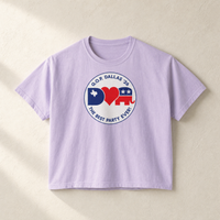 Dallas ♥ GOP Boxy Tee — Front, Orchid | Dallas Republican Convention
