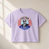 Paxton for Senate Boxy Tee — Front, Orchid | Dallas Republican Convention