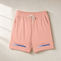 Dallas Blue Elephant Lounge Shorts — Front, Peachy | Dallas Republican Convention