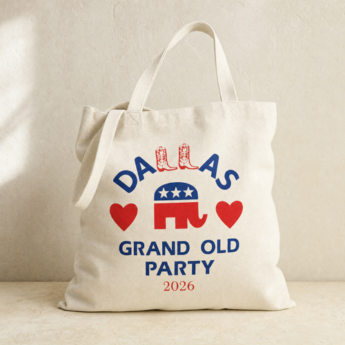 Dallas Boots ♥ GOP Tote Bag — Filled | Dallas Republican Convention