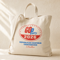 GO-Party! 2026 Tote Bag — Filled | Dallas Republican Convention