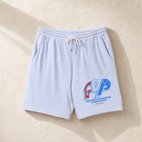 Vintage GOP Lounge Shorts — Front, Hydrangea | Dallas Republican Convention