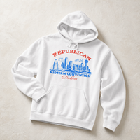 Dallas Skyline Hoodie — Context, White | Dallas Republican Convention