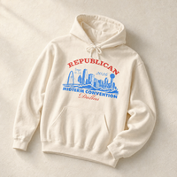 Dallas Skyline Hoodie — Context, Ivory | Dallas Republican Convention