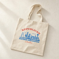 Dallas Skyline Tote Bag — Context, Natural | Dallas Republican Convention