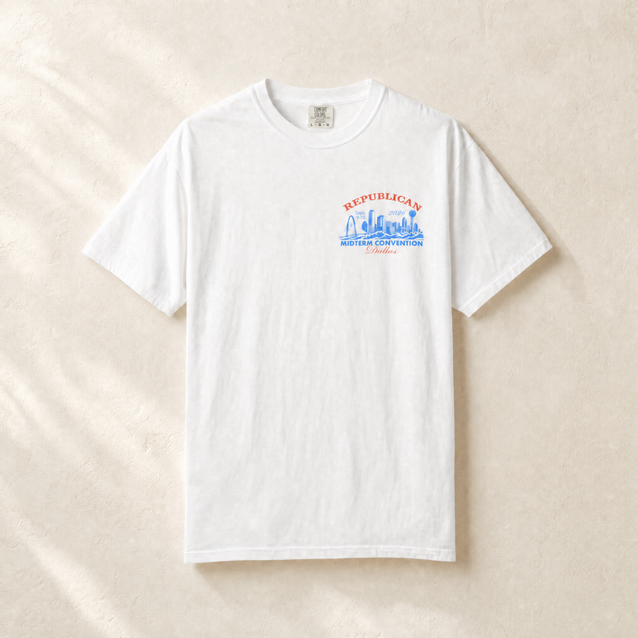 Paxton for Senate Tee — Front, White | Dallas Republican Convention