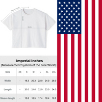 Texas Trump Baby-Blue/Red Boxy Tee — Size Guide | Dallas Republican Convention