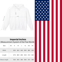 Texas Trump Baby-Blue/Red Hoodie — Size Guide | Dallas Republican Convention