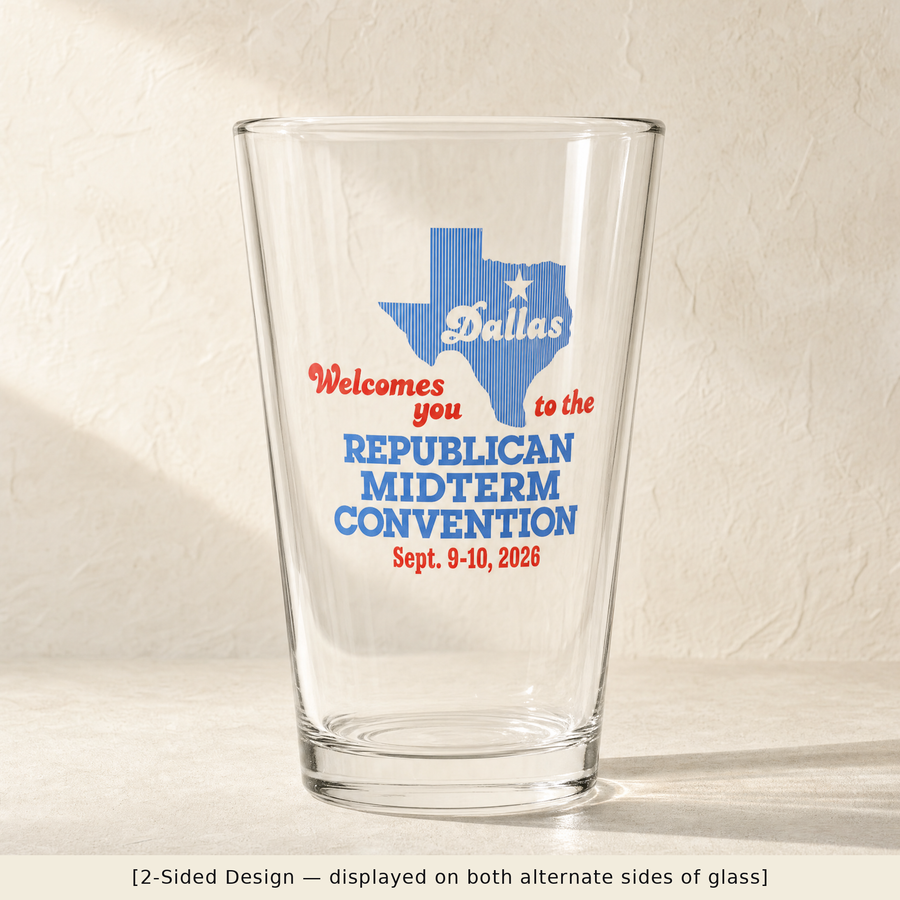 Dallas Welcomes You Pint Glass Set