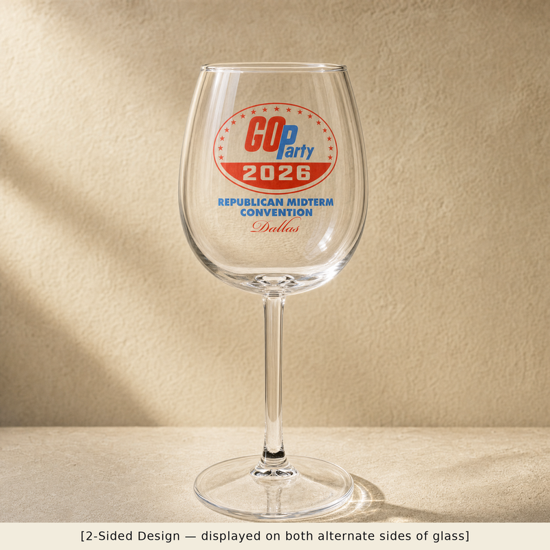 GO-Party! 2026 Wine Glass Set