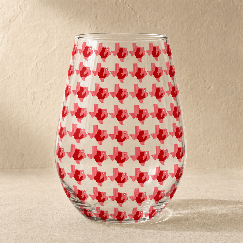 Texas Trump Special Edition Stemless Wine Glass Set