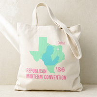 Texas Trump Green/Blue/Pink Tote Bag — Filled | Dallas Republican Convention
