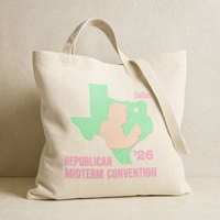 Texas Trump Green/Orange/Pink Tote Bag — Filled | Dallas Republican Convention