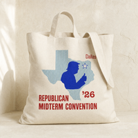 Texas Trump Navy/Red Tote Bag — Filled | Dallas Republican Convention
